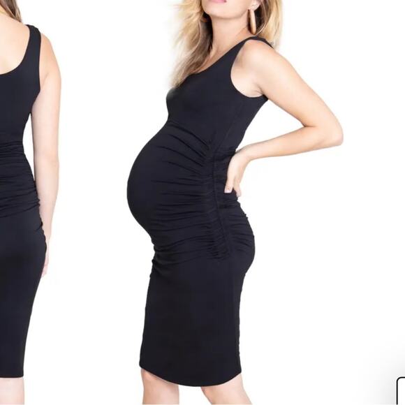 Isabel Maternity Tank Dress - Picture 1 of 6